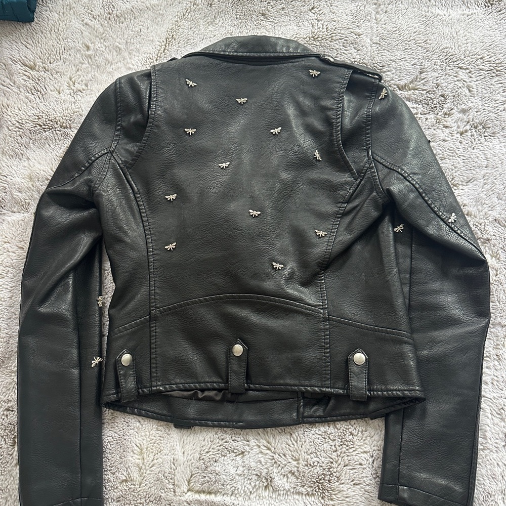 Blank NYC Dragonfly Embellished Moto Jacket - Picture 4 of 4